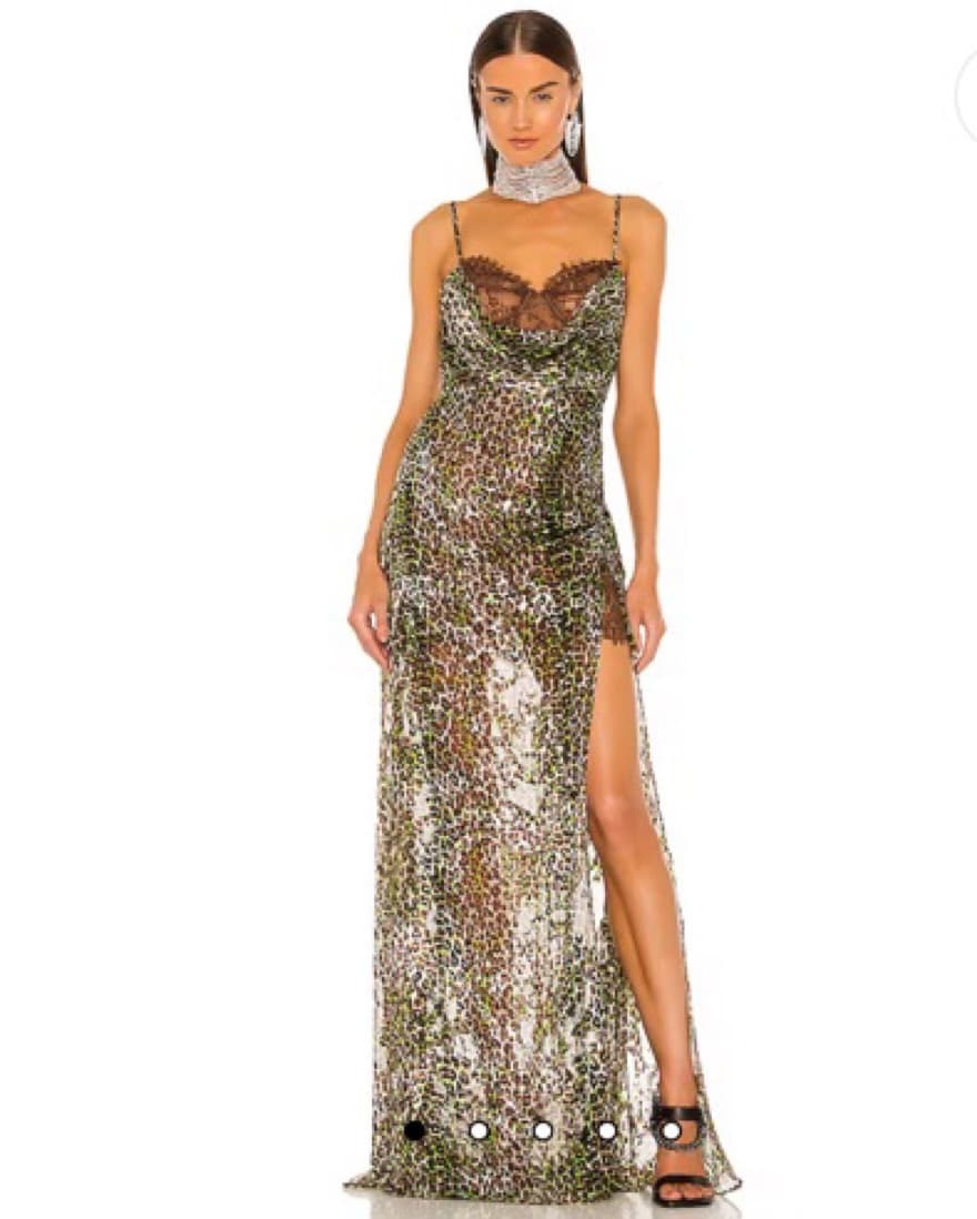 Revolve Williamsburg Maxi Dress in Green - Image 1