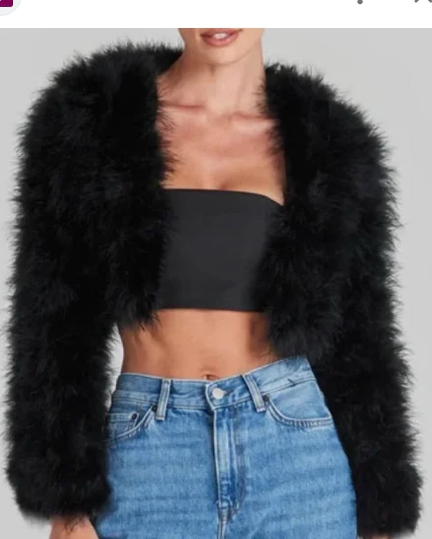 Nadine Merabi Fur Jacket - Image 1
