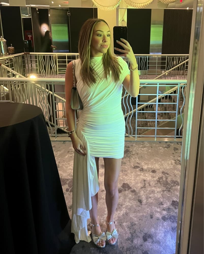 Marnie mini Dress White - Image 2