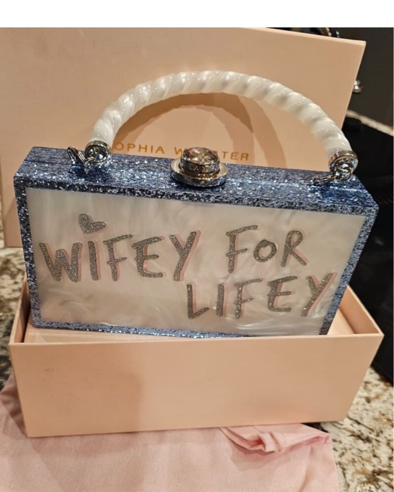 Wifey For Lifey Sophia Webster Purse - Image 1
