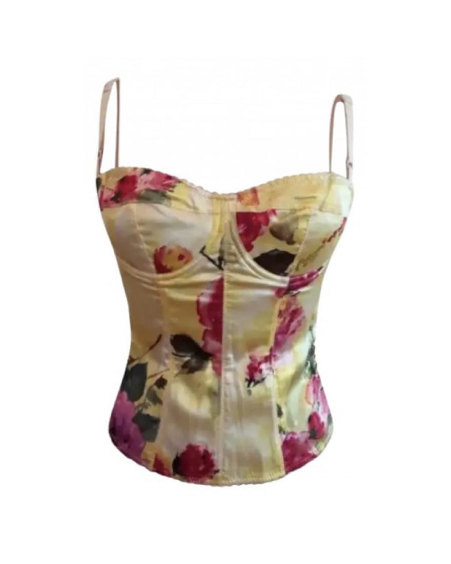 Dolce & Gabbana Floral Corset Top - Image 1