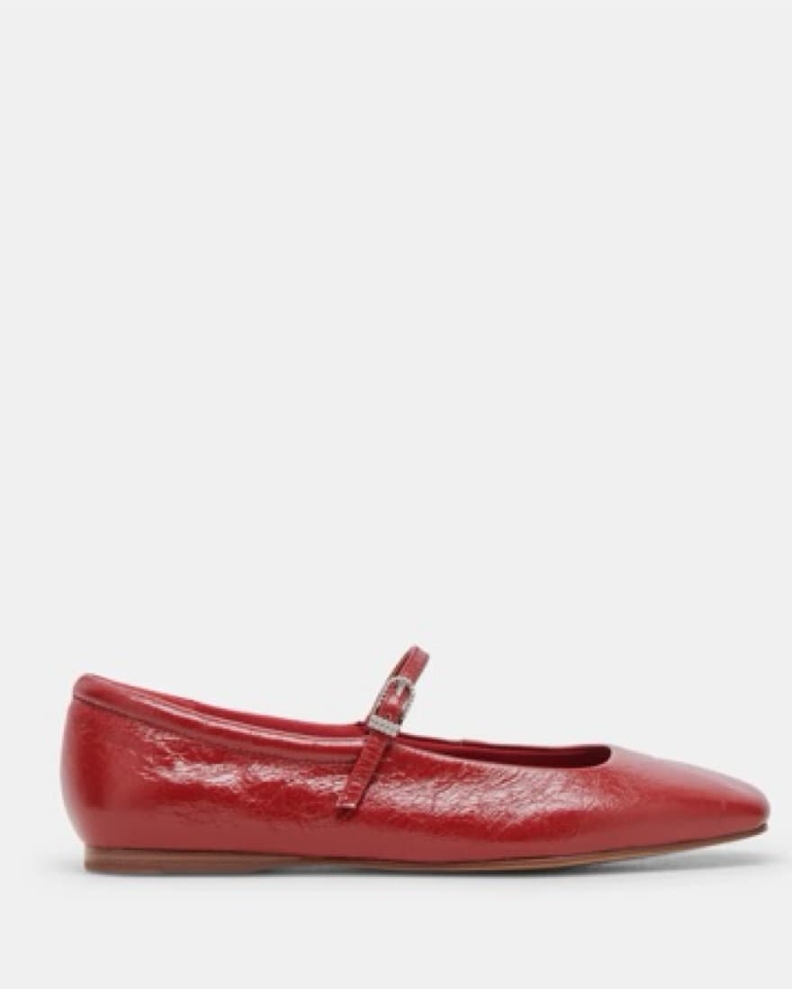 Dolce Vita Red Ballet Flats - Image 4