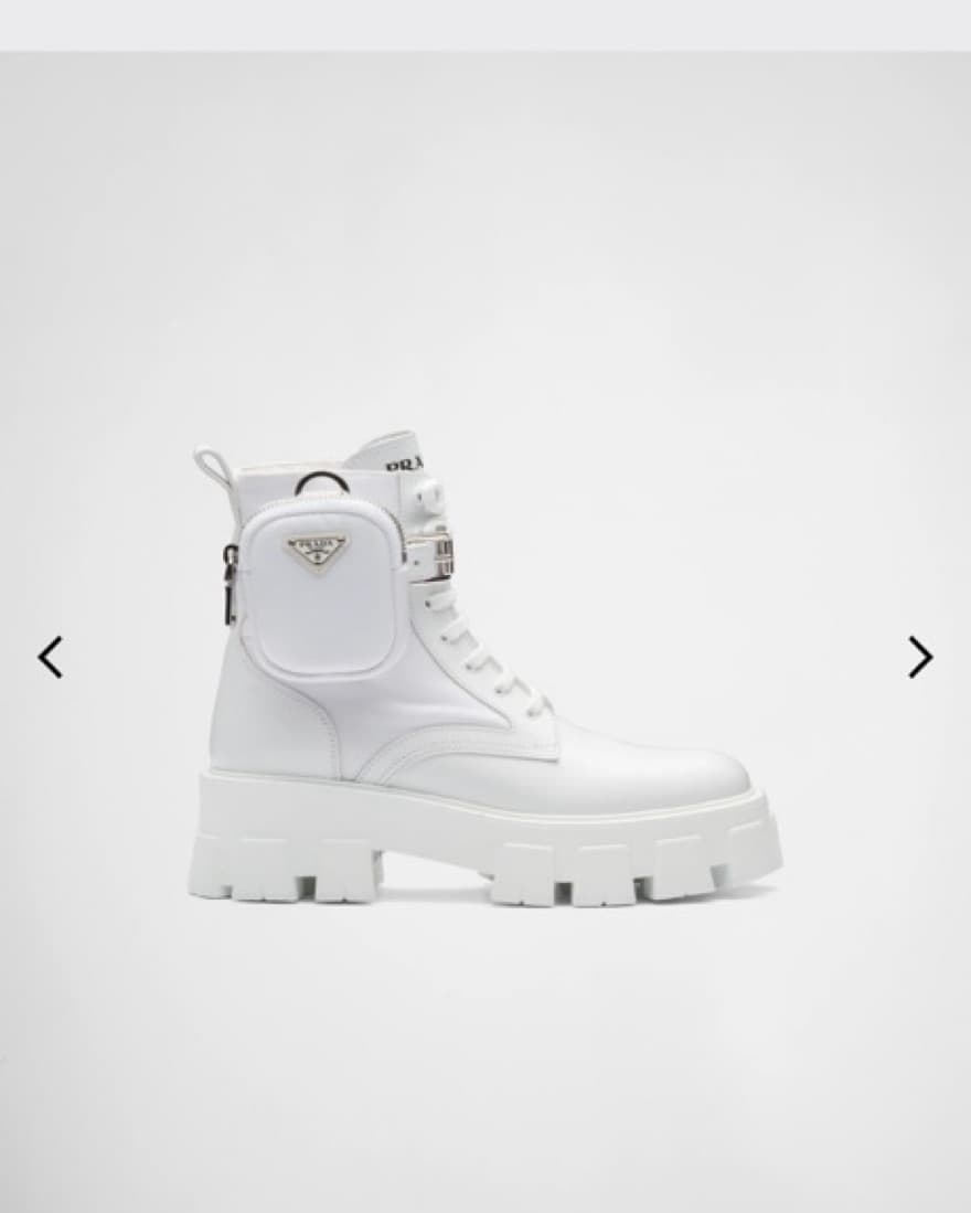 White Prada Boots  - Image 2