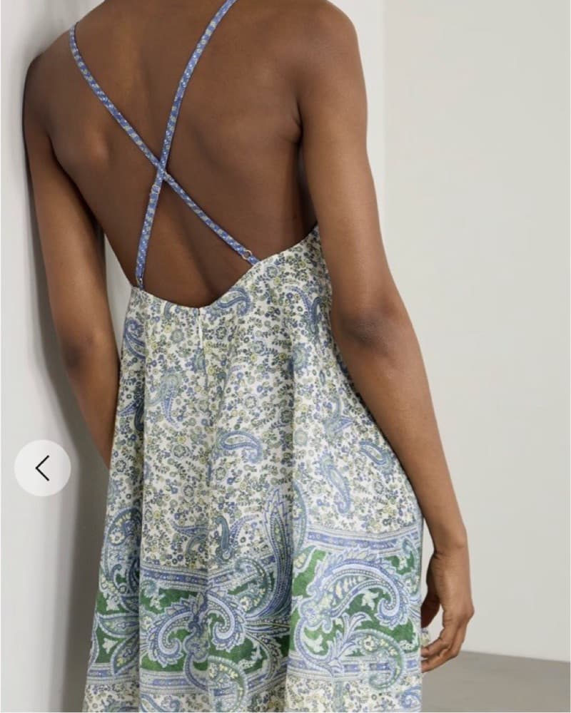 ZIMMERMANN Ottie Swing Linen Mini Dress - Image 2