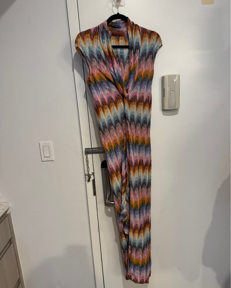 Missoni Metallic Knit Long Dress - Image 6
