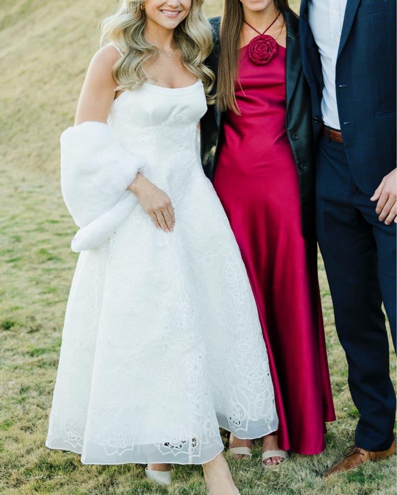 BHLDN Fit And Flare Midi Dress - Image 4