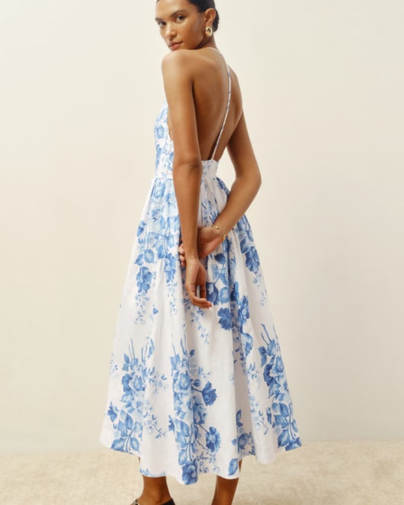 Reformation Petite Percy Linen Dress 2P  - Image 2