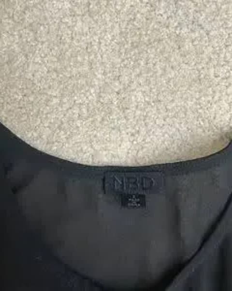 NBD Sheer Black Tank - Image 2