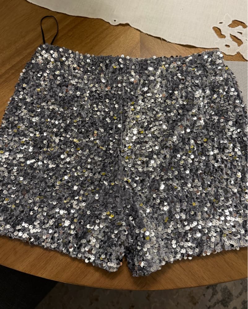 Micro Mini Sequin Short - Image 2