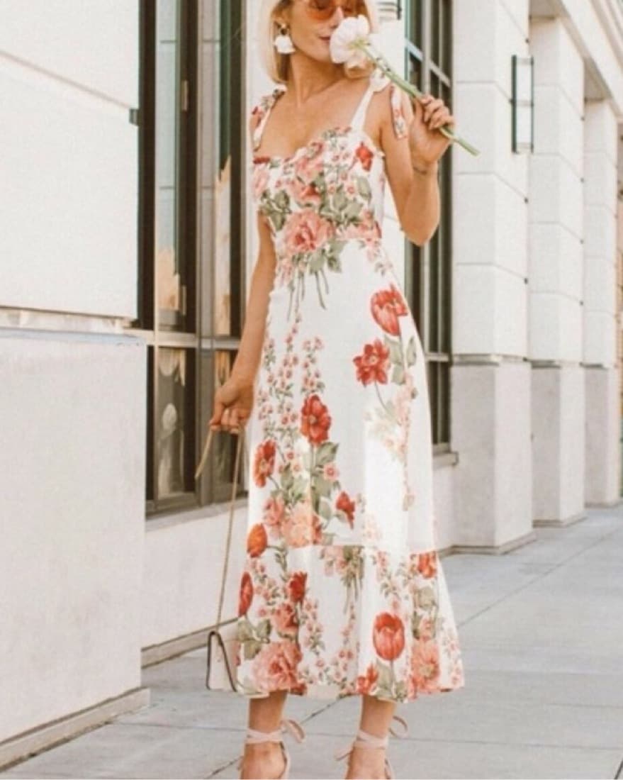 Reformation Nikita Floral Dress - Image 2