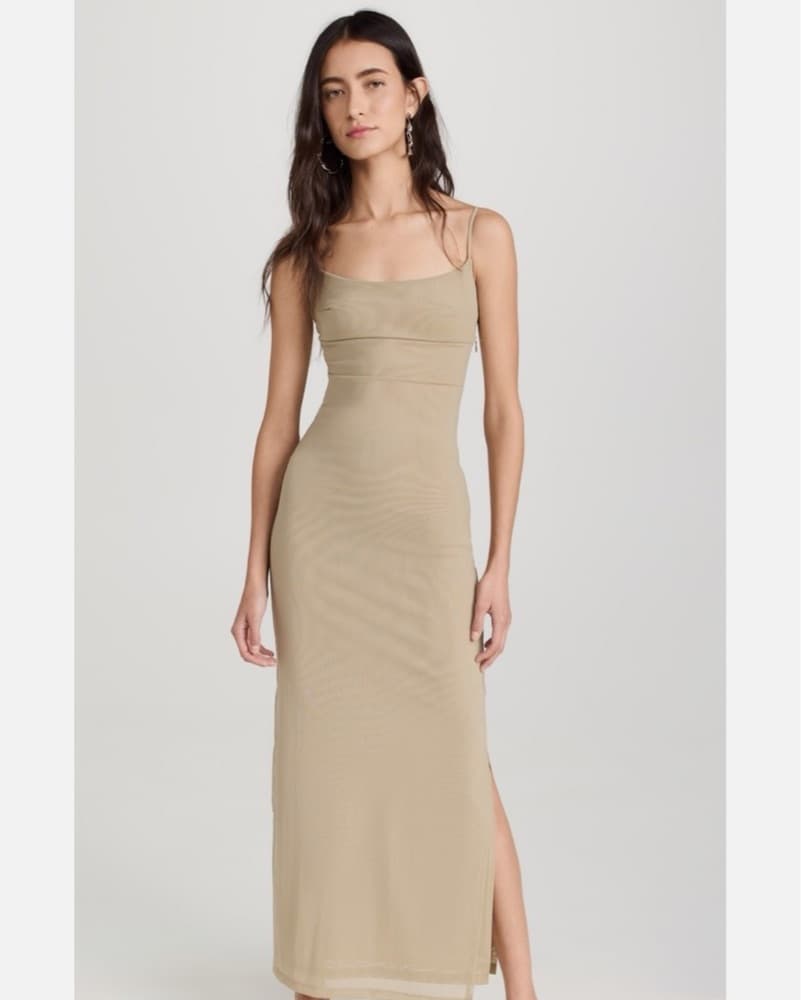 MIAOU Thais Khaki Dress - Image 2
