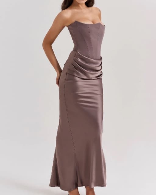 House Of CB Persephone Dress (Smoke) - Image 4