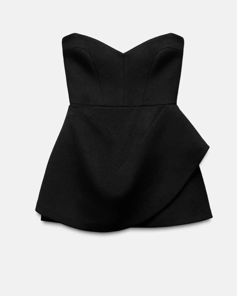 Black Mini Zara Dress - Image 2
