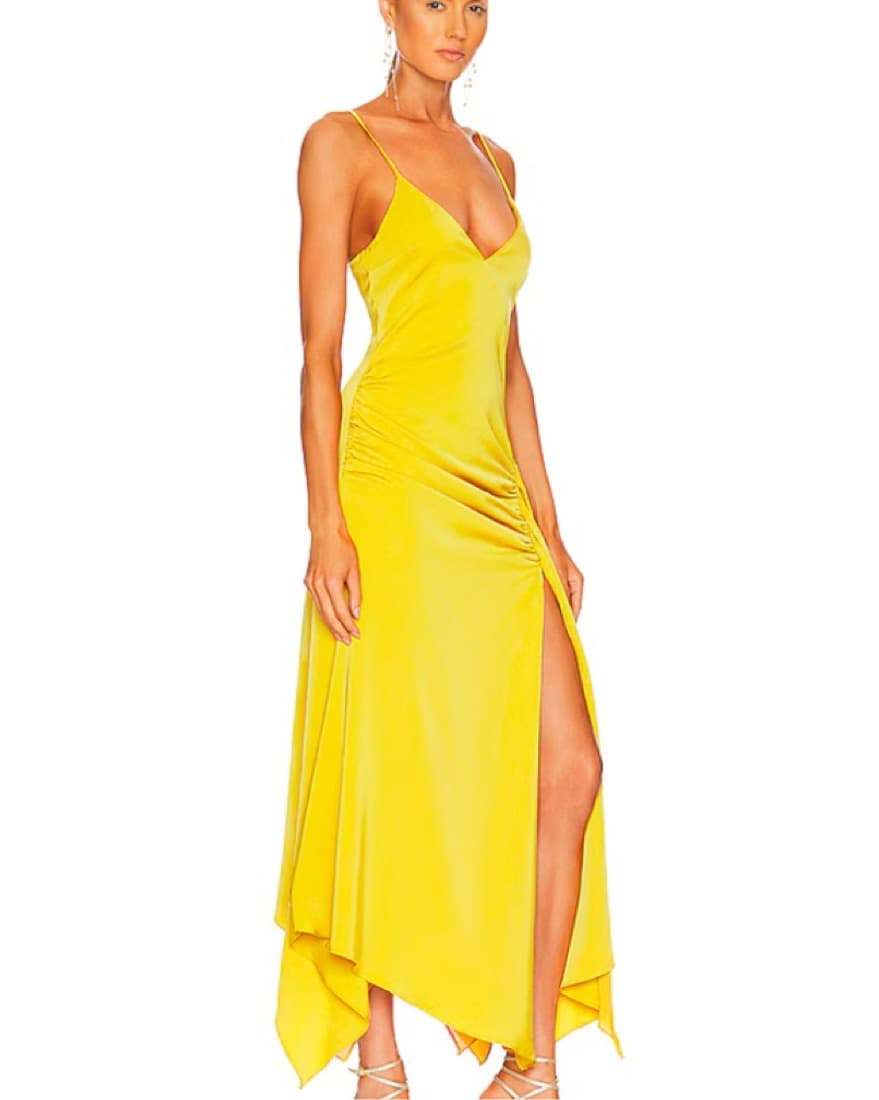 NBD Evangeline Gown in Goldenrod - Image 2