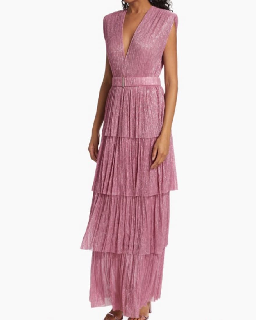 Sabina Musayev Skylar Tiered Gown - Image 3