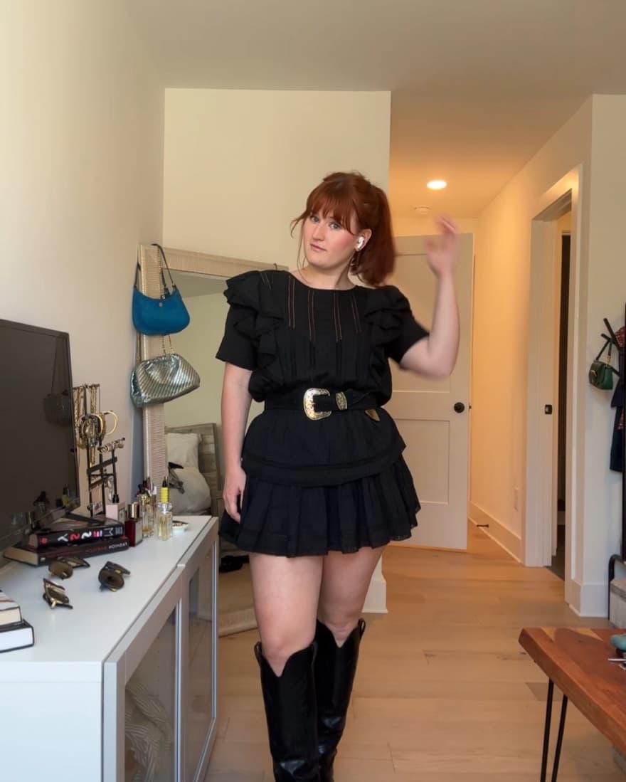 LoveShackFancy Natasha Dress - Image 1
