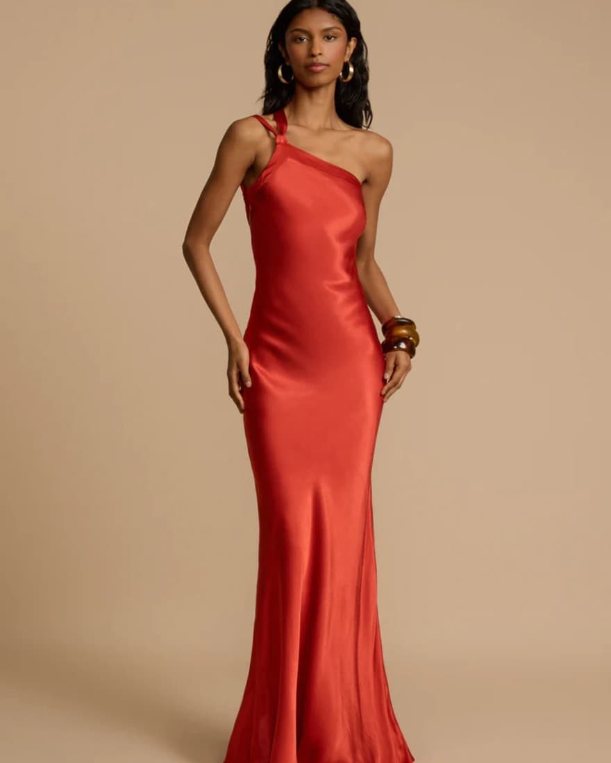 Arcina Ori Monique Red Rust Dress  - Image 3