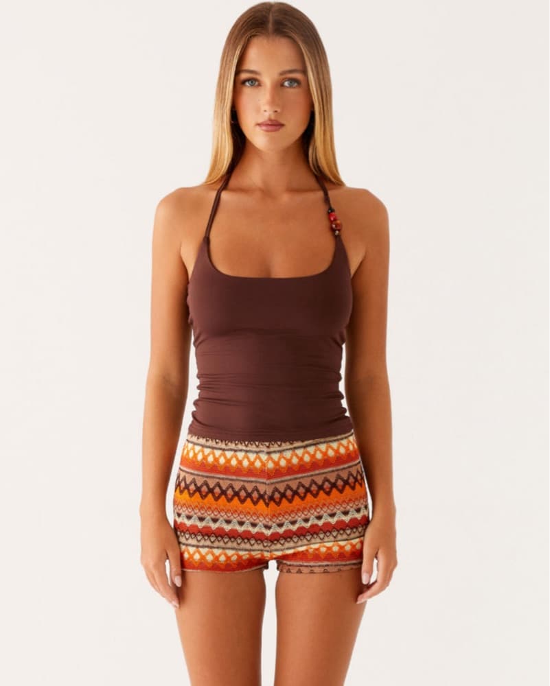 Peppermayo Brown Halter Top - Image 4