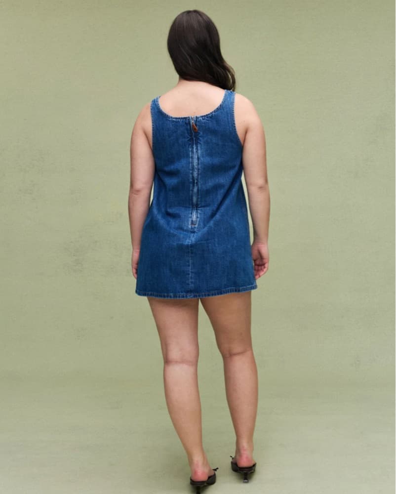 Denim Parke Mini Dress - Image 2