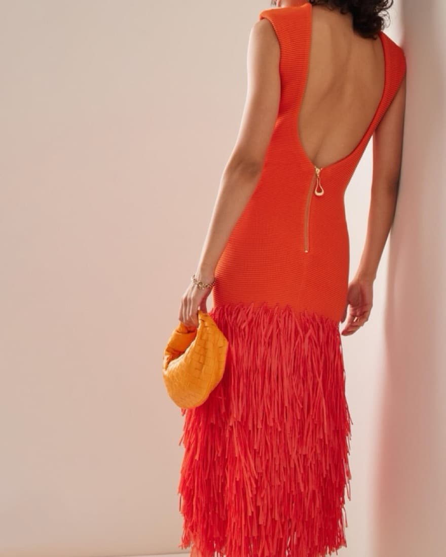 Aje Raffia Dress - Image 2