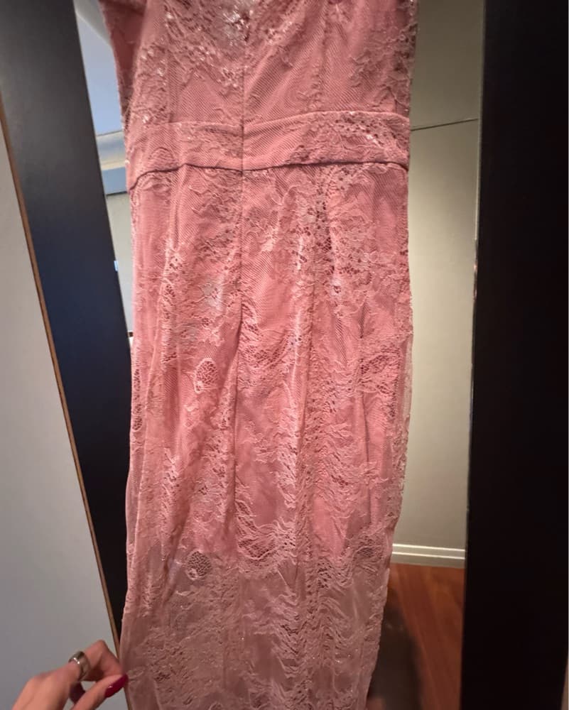 Majorelle Pink Lace Dress From Revolve  - Image 4
