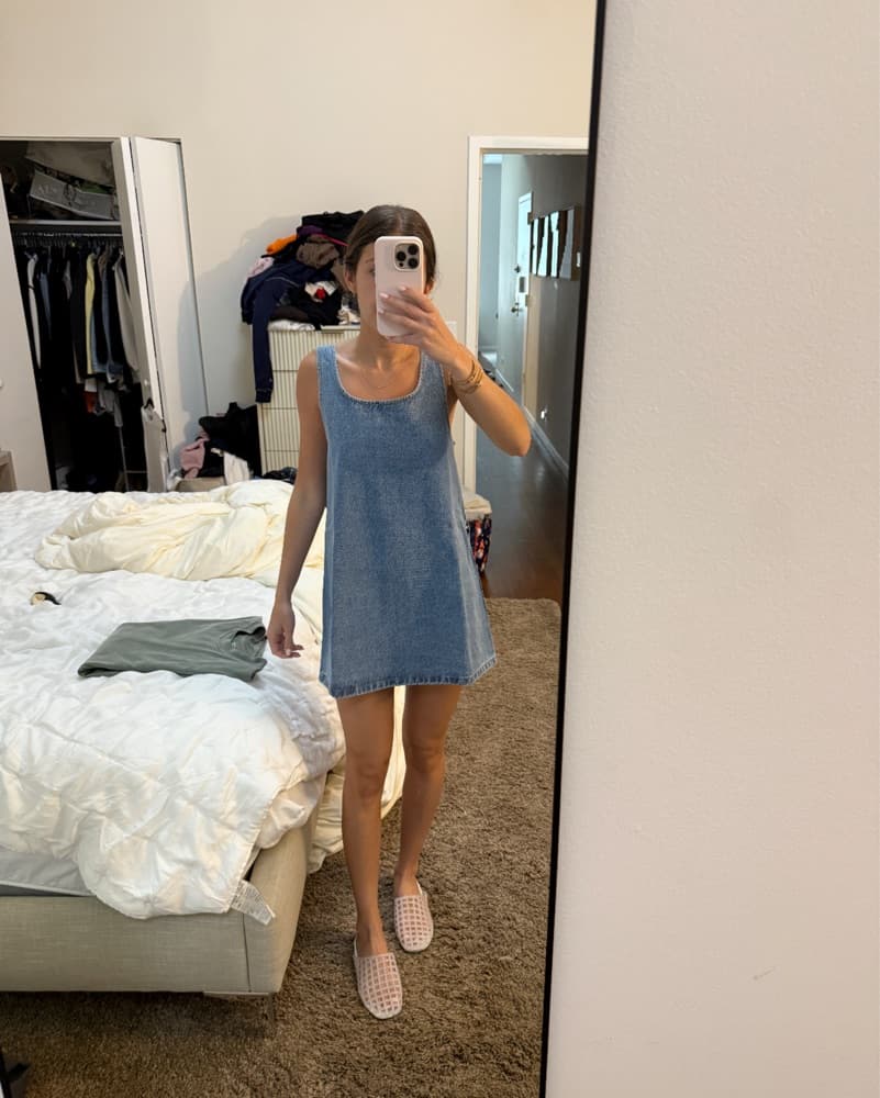 Parke Denim Dress - Image 2