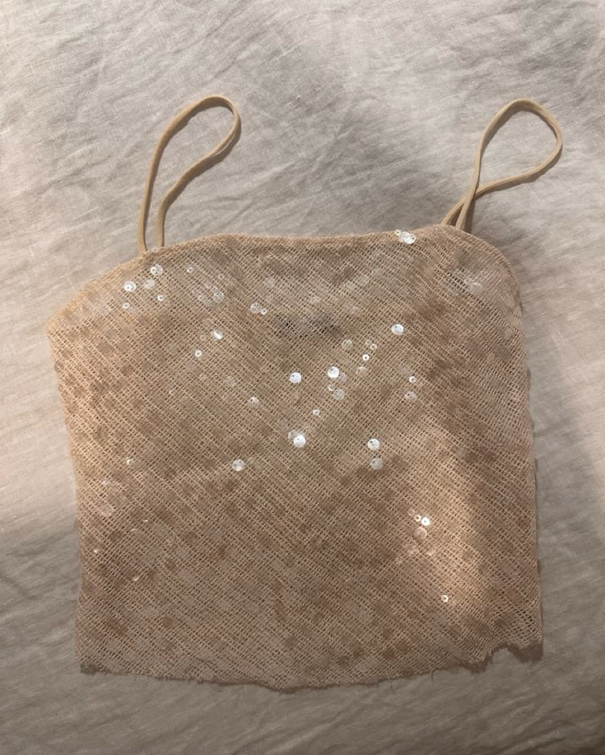 Sequin Crop Top - Image 4