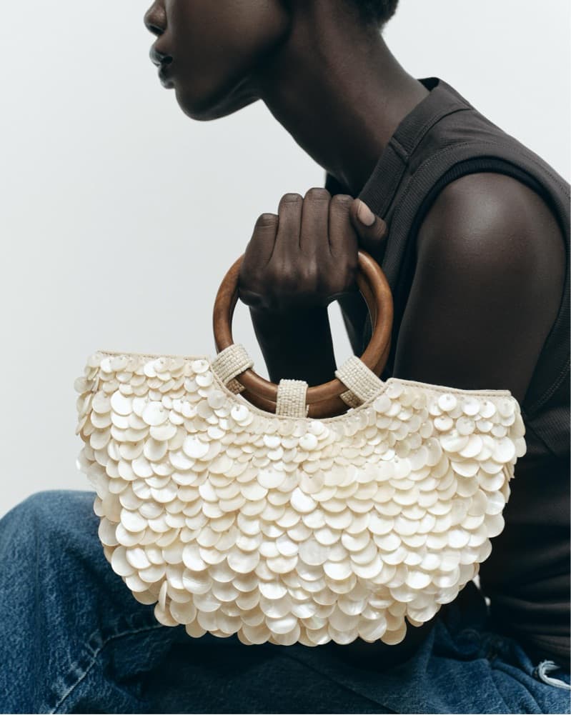 Zara Mother Of Pearl Bag - Image 1