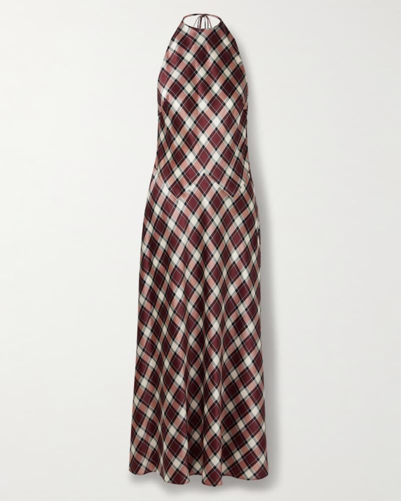 Doen Maxime Norfolk Plaid Maxi dress Med - Image 2