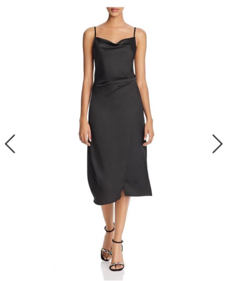 Black Slip Dress - Image 1