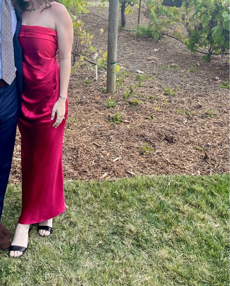 Crimson Formal Gown - Image 2