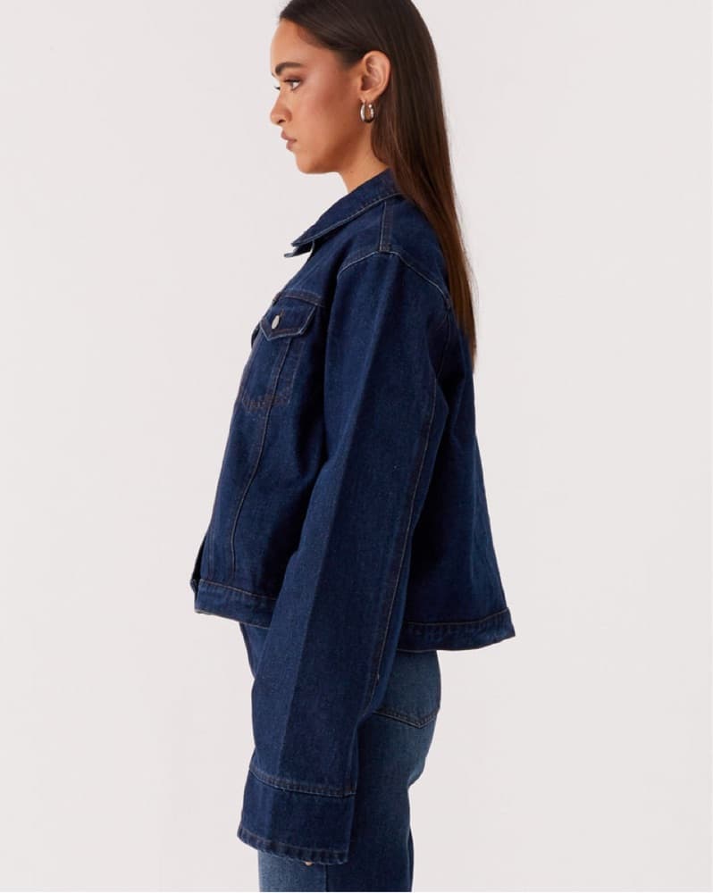 Versatile Denim Jacket - Image 3
