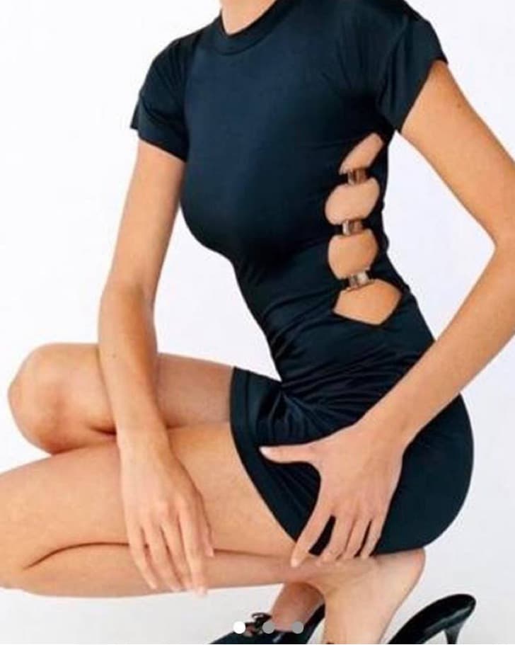 With Jéan Lovers Dress (Black)(S) - Image 2
