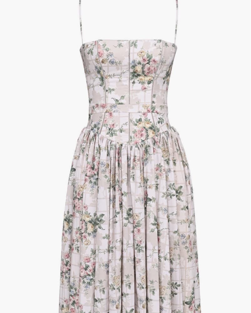House Of CB Romantic Floral Midi Dress - Image 5