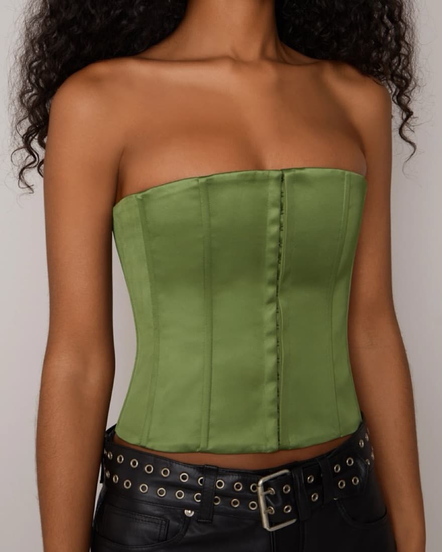 SATIN CORSET - Image 6