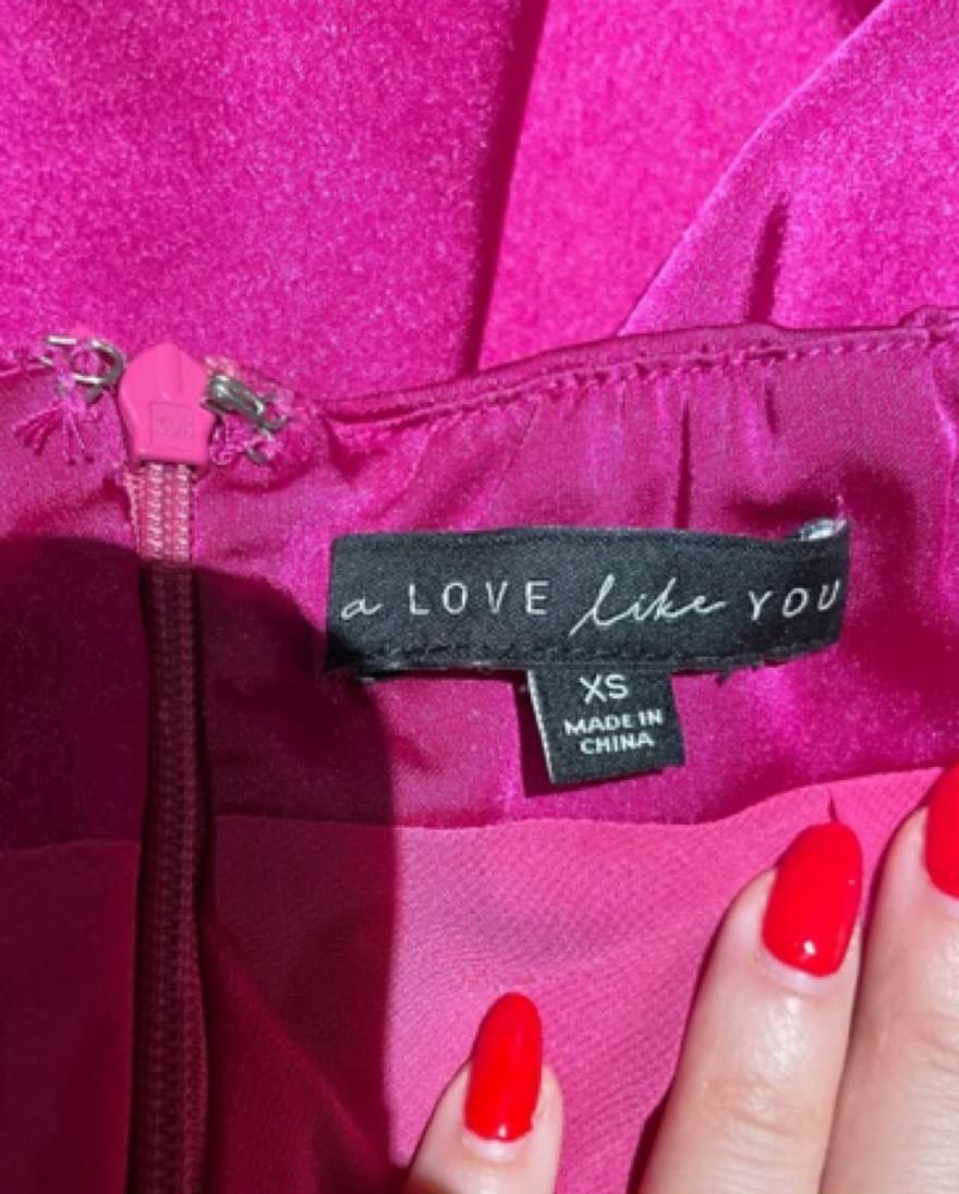 Fuchsia South Moon Under Mini Dress - Image 3