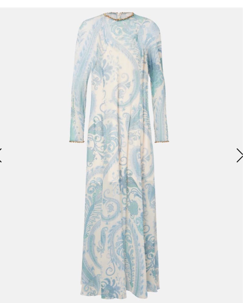 Zimmerman Illuminate Paisley Dress - Image 1
