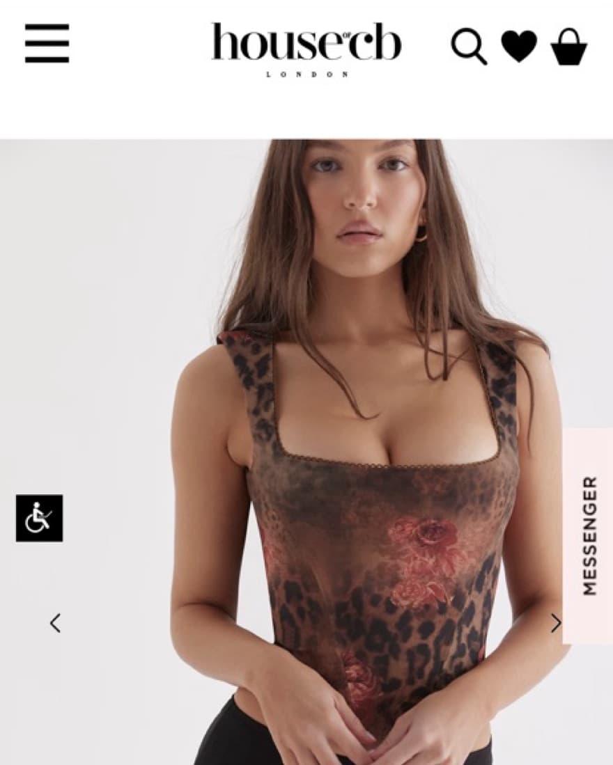 House Of CB Cheetah Corset  - Image 3
