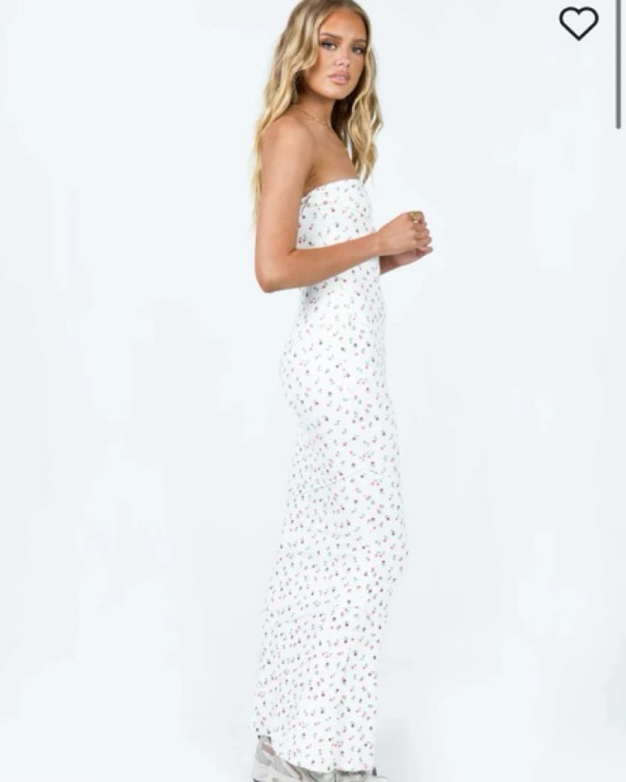 Princess Polly Oscar Maxi Dress White - Image 2