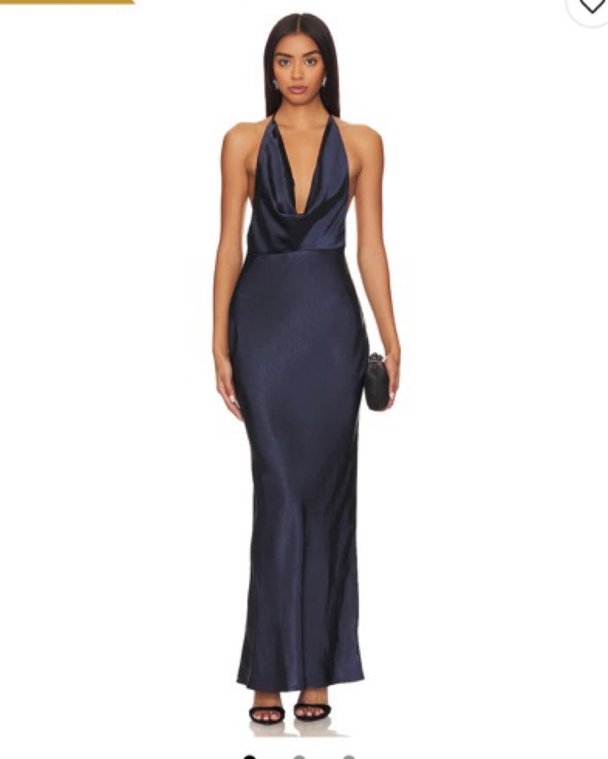 Revolve Navy Formal Dress - Image 1