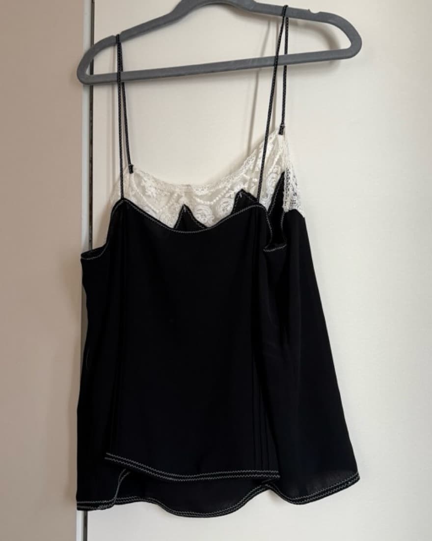 Zara Sheer Lace Tank - Image 6