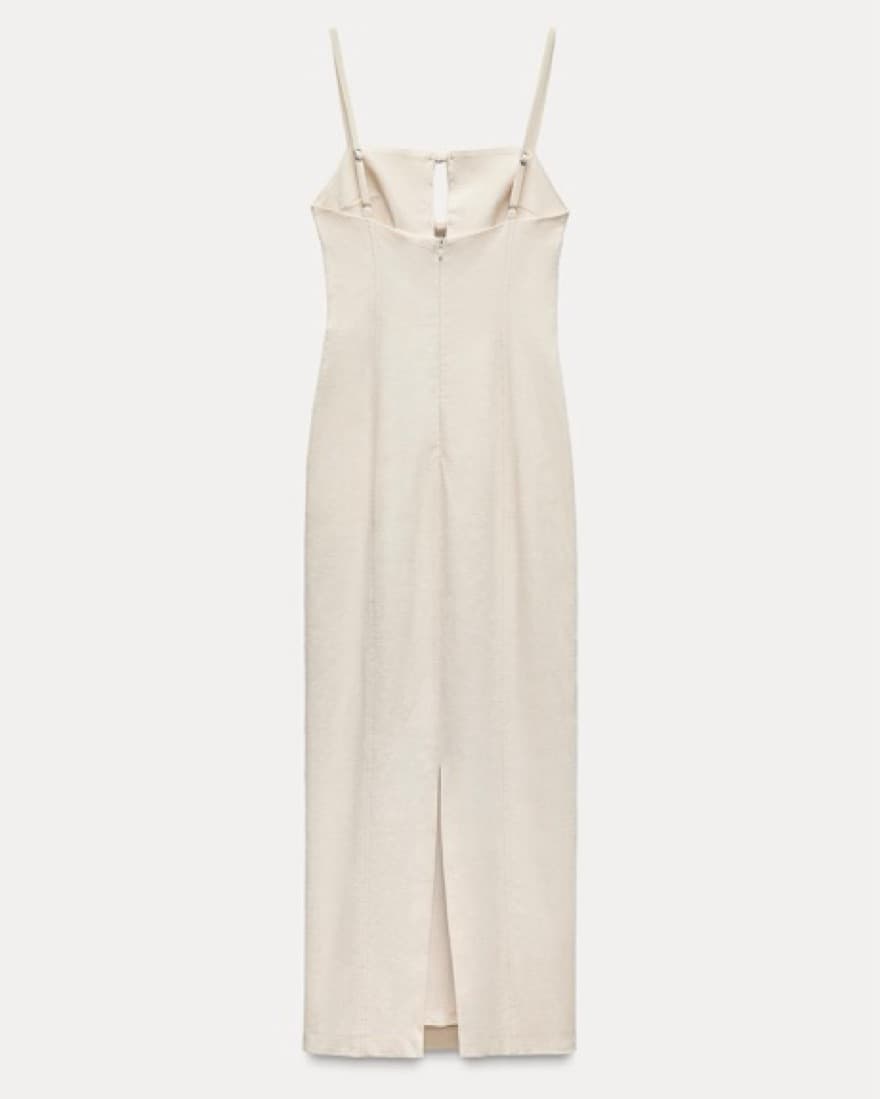 Cut Out Bows Midi Dress - Image 2