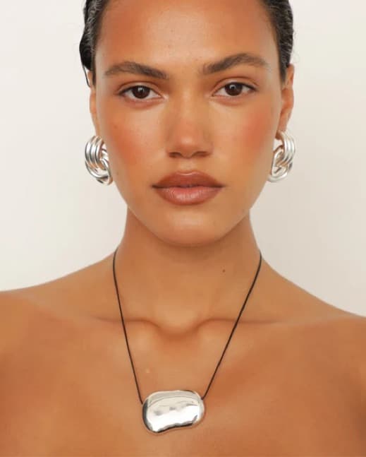 Julia Necklace Silver  - Image 1