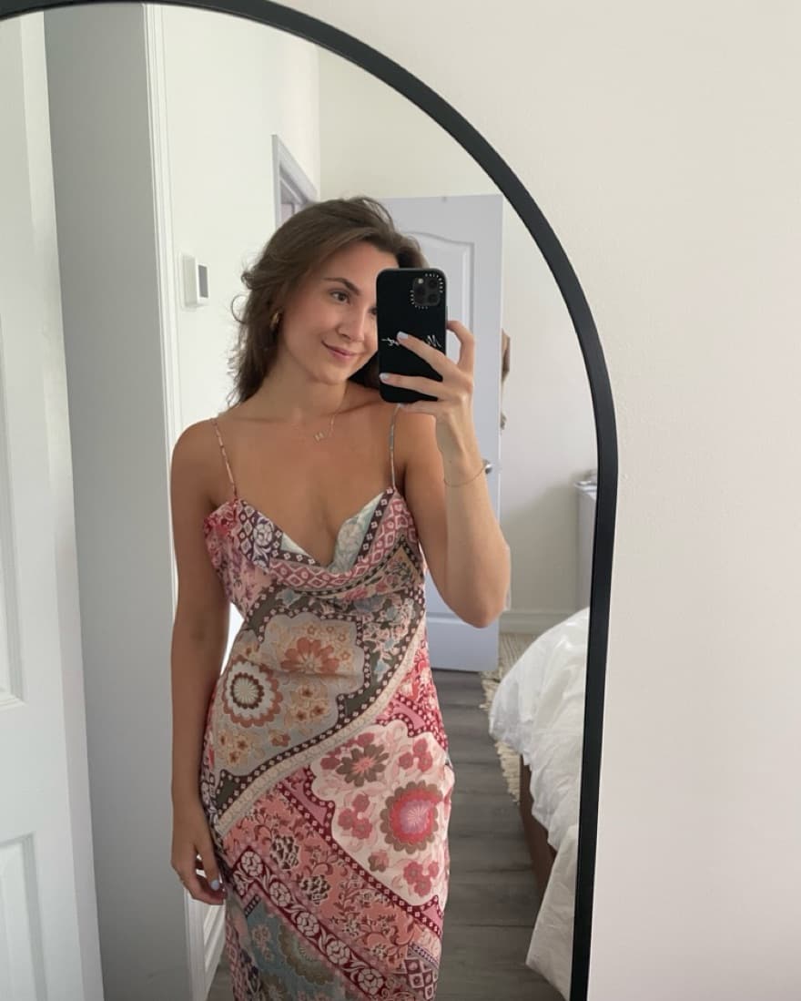 Floral Paisley Dress - Image 4