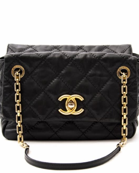 Chanel Retro Chain Accordian Flap Bag - Image 2