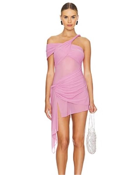 Ronny Kobo Izel Dress - Carnation - Image 1