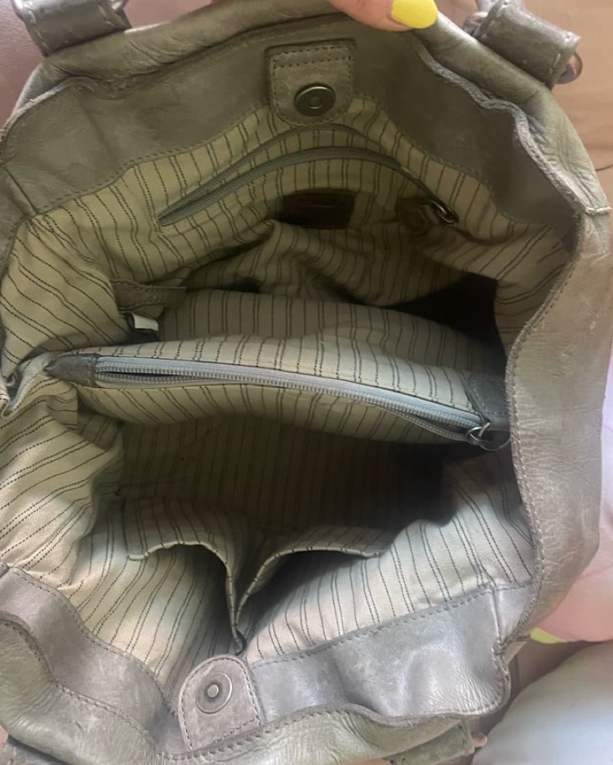 ice grey FRYE melissa bag purse  - Image 5