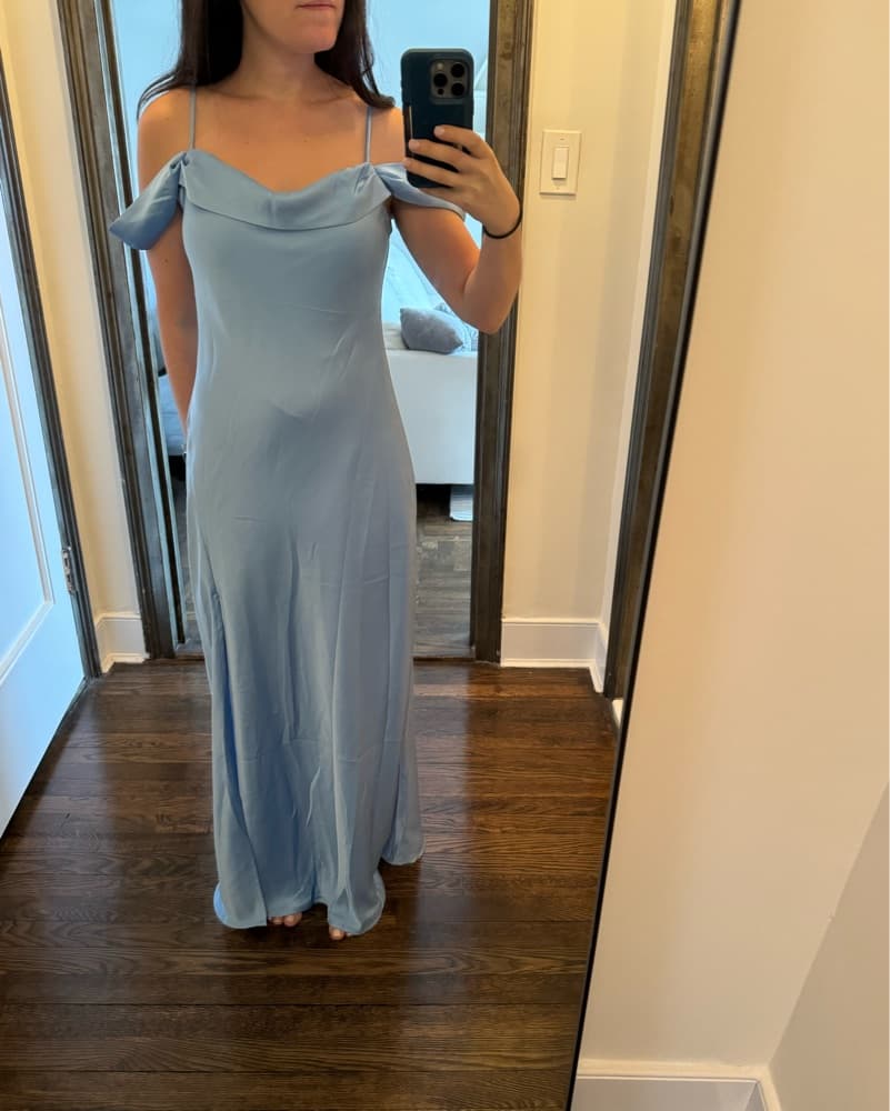 ASTR The Label Light Blue Dress - Image 4