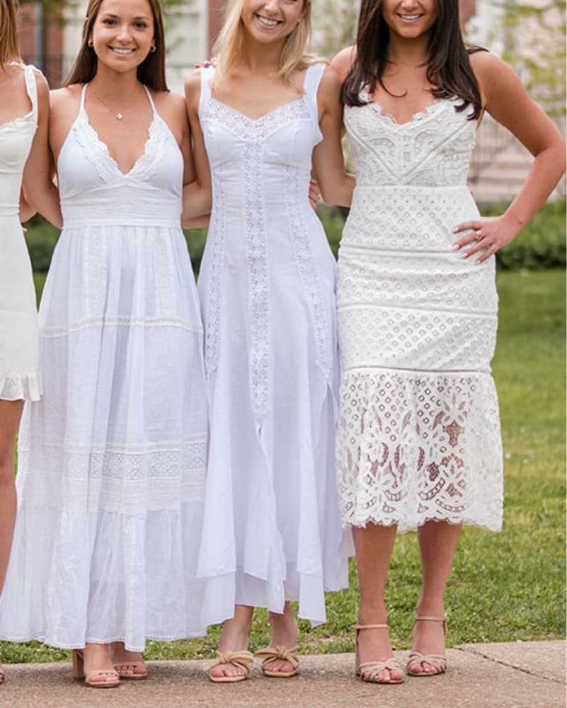 Charo Ruiz White Dress - Image 1