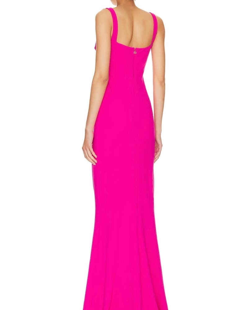 Vibrant Pink Maxi Dress - Image 3
